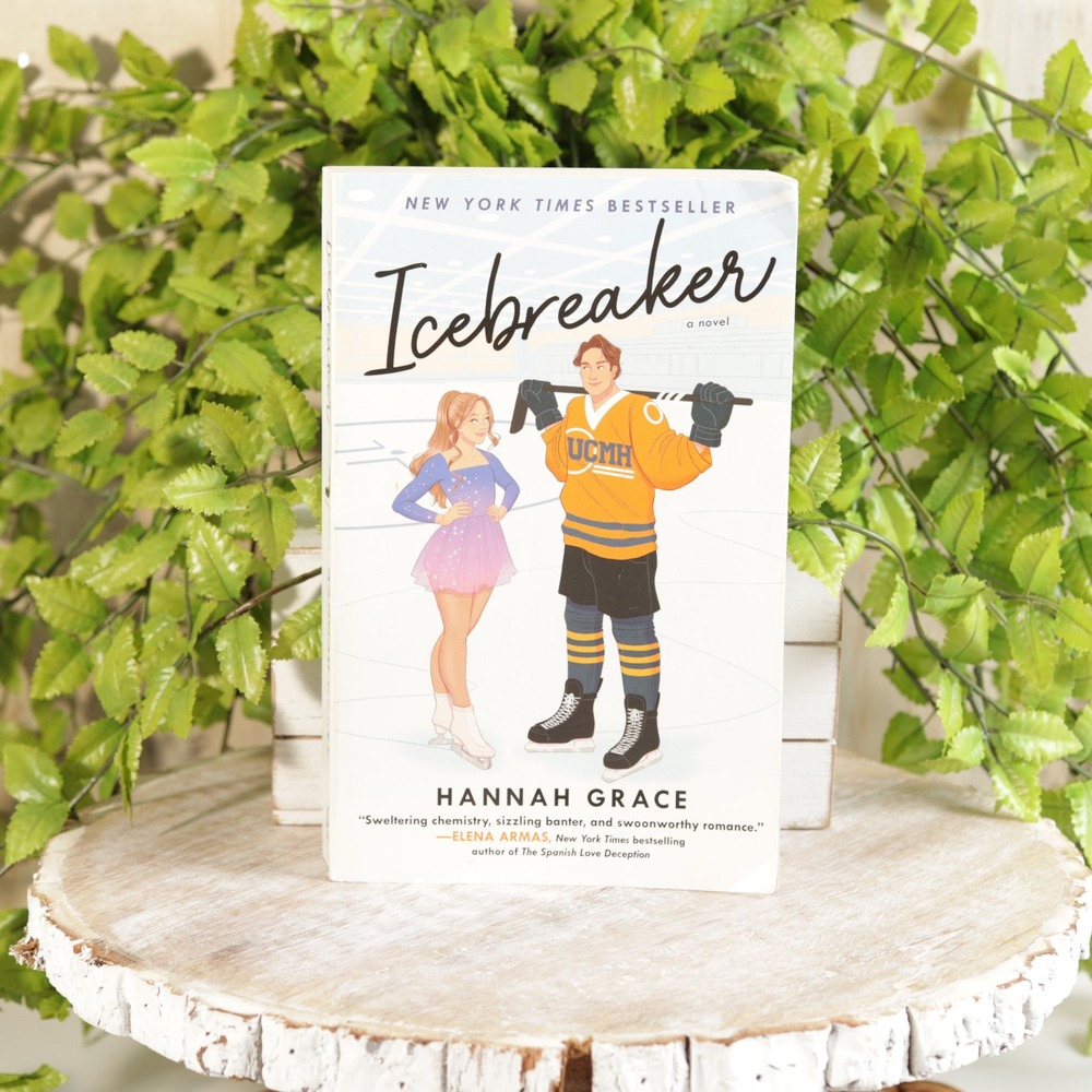 Icebreaker by Hannah Grace Paperback Novel Contemporary Sports Romance Atria